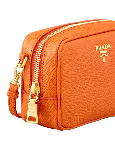 prada orange backpack|orange Prada crossbody bag.